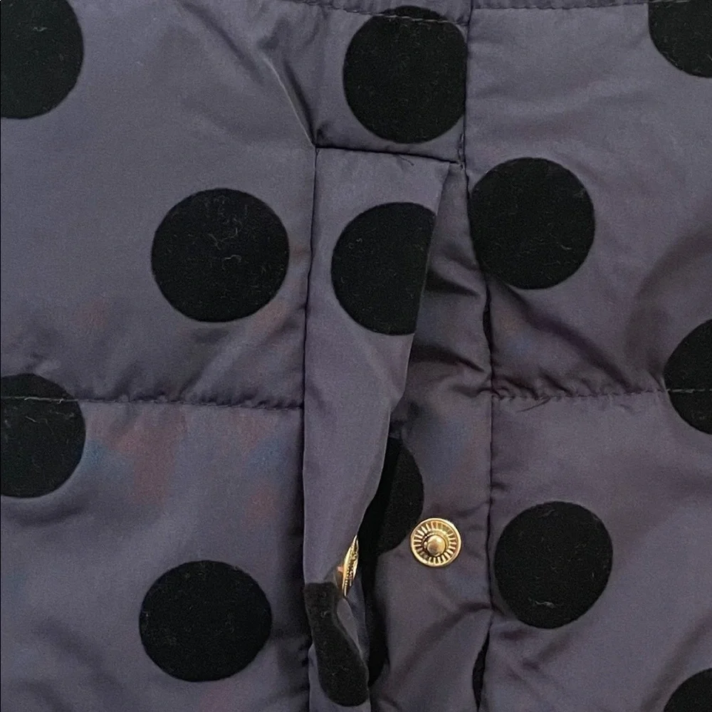 Kenneth Cole New York - Quilted Vest w/velvet dots - Picture 8 of 10